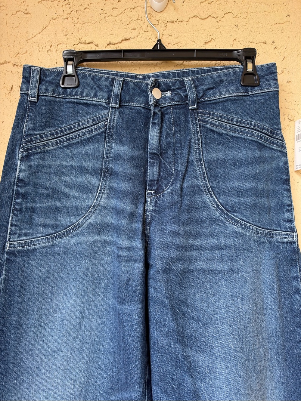 Pilcro High-Rise Wide-Leg Trouser Jeans 26 - Picture 4 of 14